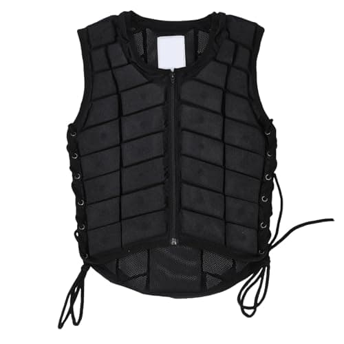 Tbest Equestrian Horse Vest Protective Riding Gear for Boys Girls Comfortable Waistcoat Youth Eventing (CL) — view 5