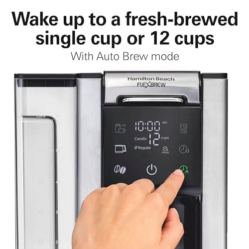 Hamilton Beach Flexbrew Advanced 5-in-1 Drip & Single Serve Coffee Maker — view 3