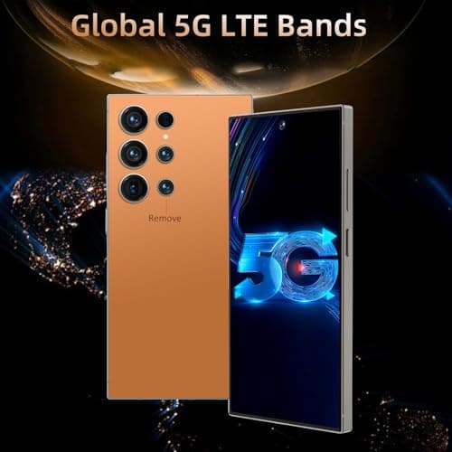 Echoamo Unlocked Cell Phone (Orange) — view 2