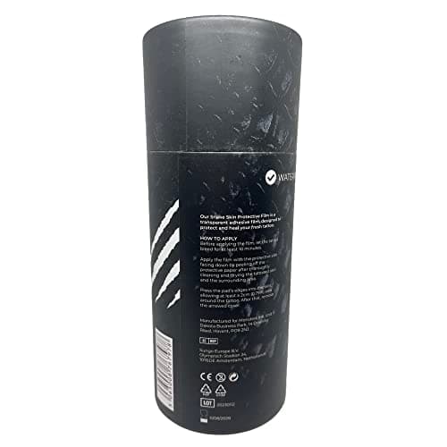 Monsters Ink Premium Matte Second Skin Tattoo Bandage, Ulta Thin Second Skin Tattoo Aftercare for Tattoo Recovery (15cm x 10m Roll) — view 2