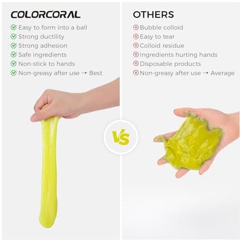 ColorCoral Cleaning Gel Universal Dust Cleaner for PC Keyboard Car Detailing Office Electronics Laptop Dusting Kit Computer Dust Remover, Computer Gaming Car Accessories, Gift for Men Women 160g — view 6