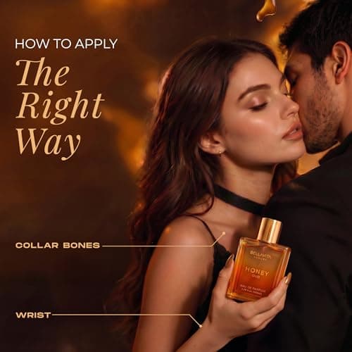 Bellavita Luxury Honey Oud Eau de Parfum | 100 ml (3.4 fl.oz.) | Perfume for Men and Women | Sweet Honey, Bergamot, Oud, and Amber Notes | Women's Day Special — view 5