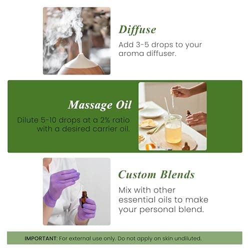 Handcraft Blends Bergamot Essential Oil - 100% Pure and Natural - Premium Grade Essential Oil for Diffuser and Aromatherapy - 30 ml — view 5