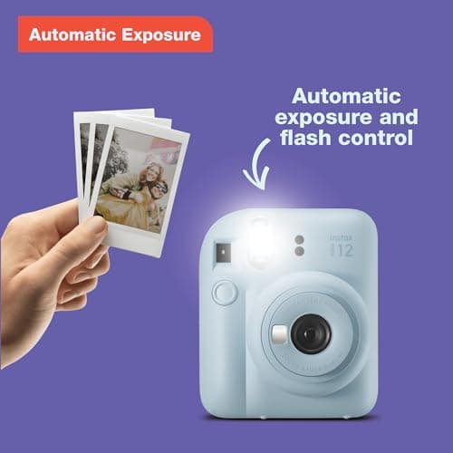Fujifilm Instax Mini 12 Instant Camera - Mint Green — view 3