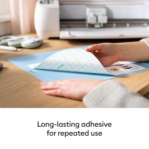 Cricut Cutting Mat Variety Pack (4 Count, 12in x 12in) - for Explore & Maker Machines - Includes 2 StandardGrip, 1 LightGrip, 1 StrongGrip — view 5