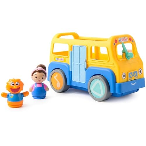 Ms. Rachel Official My First Learning Electronic School Bus with 2 Figures, Music & Sounds, Educational Toys & Toddler Toys for Girls & Boys Ages 1-3+ — view 3