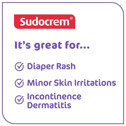 Sudocrem - Diaper Rash Cream for Baby, Soothes, Heals, and Protects, Relief and Treatment of Diaper Rash, Zinc Oxide Cream - 60g — view 6