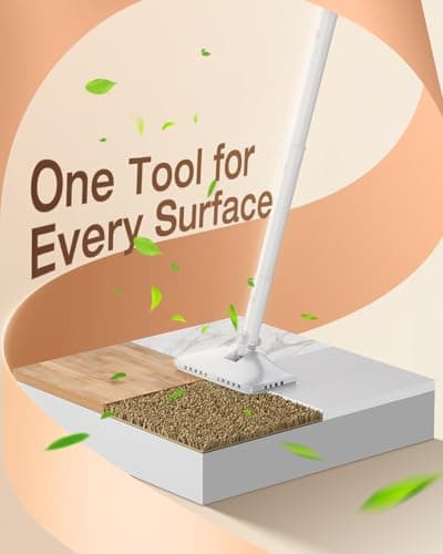 10-in-1 Steam Mop with Detachable Handheld Steamer,350ml Tank, 10s Heat-Up, 248°F Steam Cleaner, 2-Level Control and Swivel Head for Floor,Carpet,Tiles, BBQ grill,Car Accessories Clean White — view 5