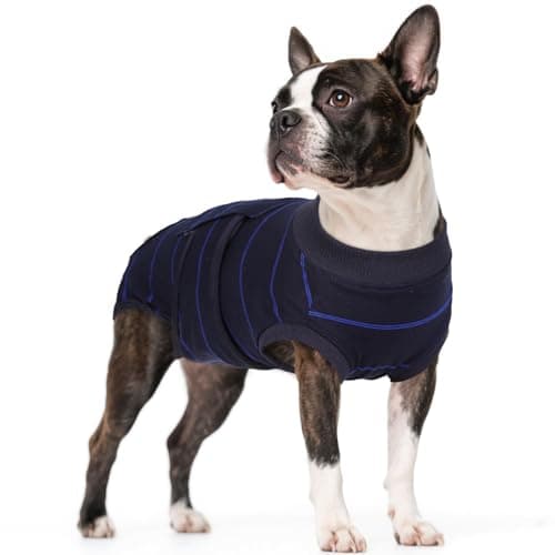 Kuoser Recovery Suit for Dogs, Female Male Dog Onesie for Spay Neuter, Anti Licking Dog Surgery Recovery Suit Soft Dog Bodysuit for Small Medium Large Dogs, Substitute E-Collar & Cone