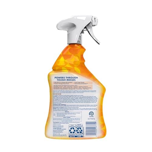 Lysol All Purpose Cleaner Spray, Multi-Purpose Disinfecting Spray, Kitchen & Bathroom Cleaner, Mango & Hibiscus Scent, 32 Fl Oz — view 7