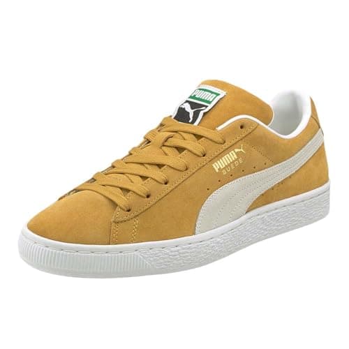 PUMA Suede Classic XXI Honey Mustard/Puma White 8.5 D (M)