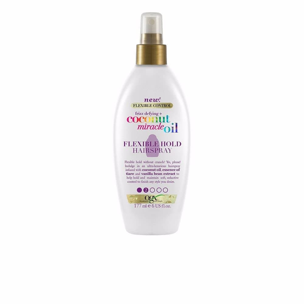 OGX Coconut Miracle Oil Extra Strength Penetrating Hair Oil for Dry, Damaged, and Frizzy Hair, Intense Hydration, Frizz Control, and Shine with Coconut Oil, Tiare, and Vanilla Bean Extracts, 100 ml — view 9