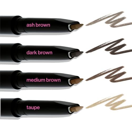 wet n wild Ultimate Eyebrow Retractable Definer Pencil, Dual-Sided, Fine Tip, Shapes, Defines, Fills Brows Makeup - Dark Brown — view 8