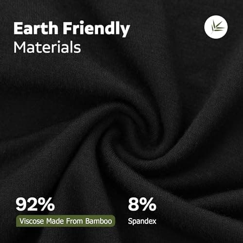 BAMBOO COOL Men's Ultra Breathable Underwear,No Riding Up Boxer Briefs with ComfortFlexible Waistband,Multipack — view 4
