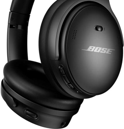 Bose QuietComfort 45 Bluetooth Wireless Noise Cancelling Headphones - Triple Black (Renewed) — view 3