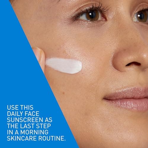 CeraVe Facial Moisturizer with SPF 30. Face Sunscreen Lotion with Hyaluronic Acid, Niacinamide & Ceramides for Women & Men. Oil-free, normal to dry skin. Verified Extended Use Date, Travel Size 89ML — view 4