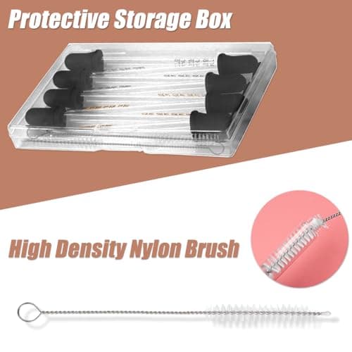 10Pcs Eye Dropper with Storage Case,8 pcs Bent & Straight Tip 1ml Pipette Dropper for Oil with 2 Cleaning Brush, Accurately Dose Pipette for Mixing Paints, Medicine, Crafts, Lab, Pet Feeding, Ear — view 4