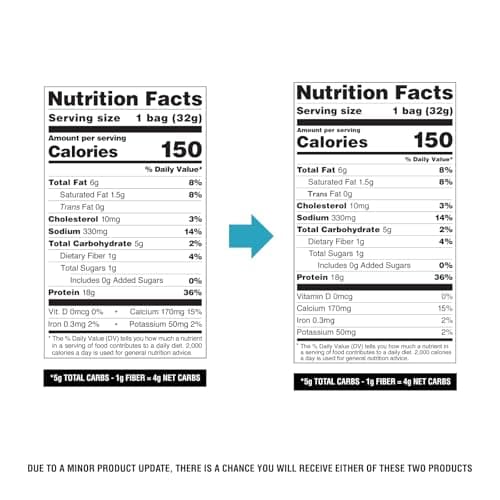 Quest Nutrition Nacho Cheese Tortilla Style Protein Chips, 18g Protein, 4g Net Carb, Low Carb, Gluten Free, 1.1 oz (Pack of 12) — view 5
