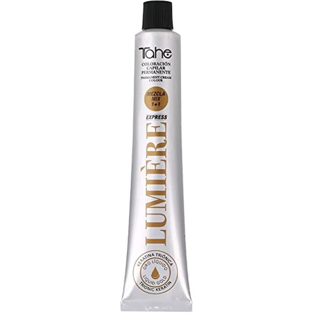 Tahe Lumière Express Tinte de Pelo Coloración de Cabello Permanente Tinte Tono 5.0 Castaño Claro Natural, 100 ml — view 9