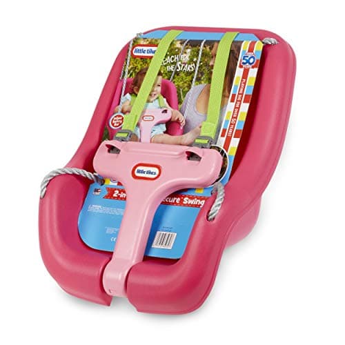 Little Tikes 2-in-1 Snug 'N Secure Swing Magenta — view 3
