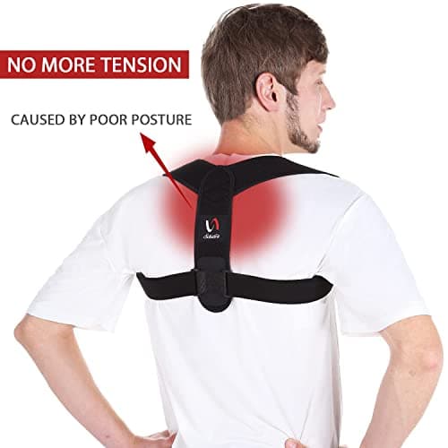 Posture Corrector for Men and Women, Comfortable Upper and Back Brace, Adjustable Back Support for Back, Shoulder and Neck — view 7