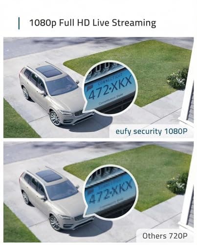 eufy security 2C 2-Cam Kit, Security Camera Outdoor, 2.4 Ghz WiFi compatitable.Wireless Home Security System with 180-Day Battery Life, HomeKit, 1080p HD, IP67, Night Vision, No Monthly Fee