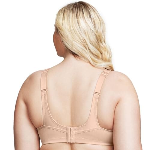 Glamorise Women's Plus-Size No Bounce Full Support Sport Bra, Cafe, 46G — view 7