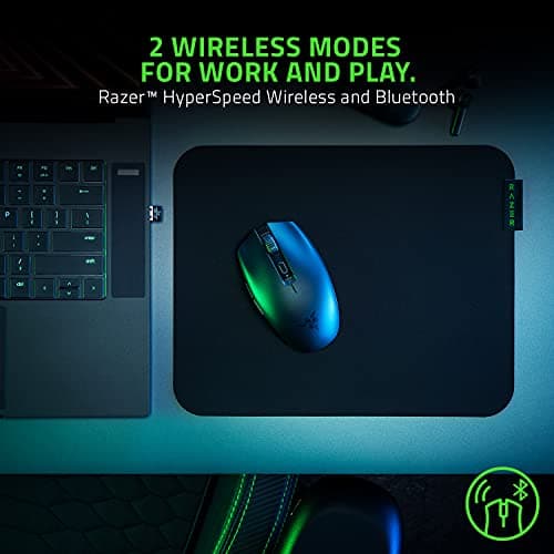 Razer Orochi V2 Mobile Wireless Gaming Mouse: Ultra Lightweight - 2 Wireless Modes - Up to 950hrs Battery Life - Mechanical Mouse Switches - 5g Advanced 18k Dpi Optical Sensor - Classic Black — view 2