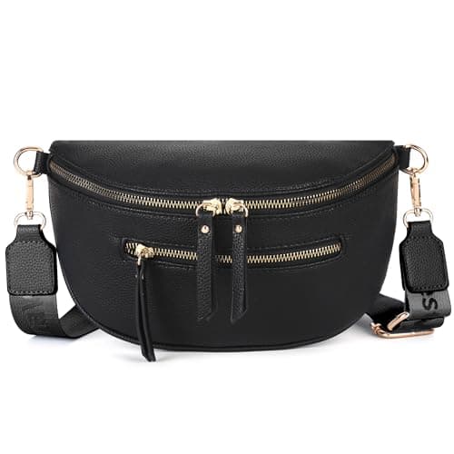 Montana West Crossbody Bags for Women Designer Sling Bag with Adjustable Strap MWC-248BK