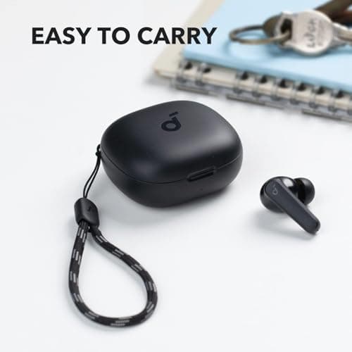 soundcore by Anker P20i True Wireless Earbuds, 10mm Drivers with Big Bass, Bluetooth 5.3, 30H Long Playtime, IPX5 Water-Resistant, 2 Mics for AI Clear Calls, 22 Preset EQs, Customization via App — view 4