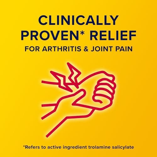 Aspercreme Original Pain Relief Cream for Arthritis, Joint & Muscle Pain, Non-Greasy Topical Analgesic with Moisturizing Aloe & Max-Strength 10% Trolamine Salicylate, 3 oz. — view 3