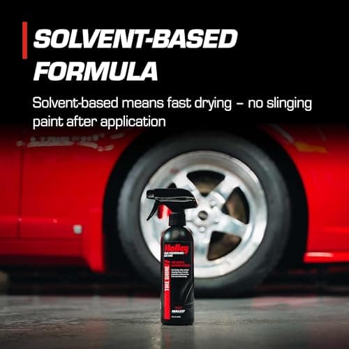 Holley Tire Shine - Tire Shine & Exterior Dressing - High-Performance Car Care, Spray On for Shine that Protects - Fast Drying Formula for Tires, Trim, and Undercarriage - 16 oz. — view 3