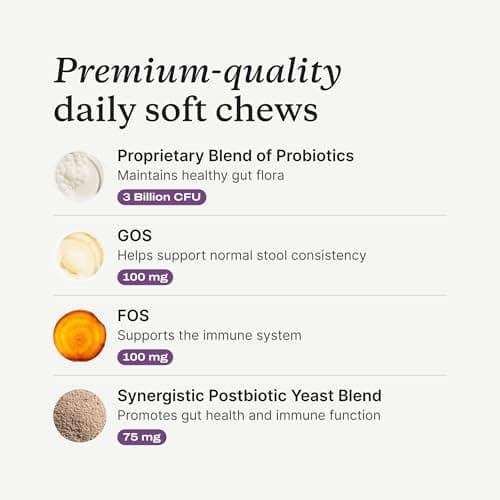 PetLab Co. Probiotics for Dogs, Support Gut Health, Occasional Diarrhea, Digestive Health & Seasonal Allergies - Salmon Flavor - Packaging May Vary - 30 Soft Chews — view 5