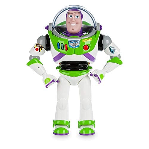 Disney Store Official Buzz Lightyear Interactive Talking Action Figure from Toy Story, Features 10+ English Phrases, Interacts with Other Figures and Toys — view 2