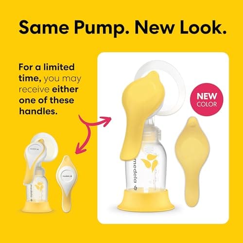 Medela Harmony Manual Breast Pump, Compact Swiss Design with PersonalFit Flex Shields and Medela's 2-Phase Expression Technology — view 9