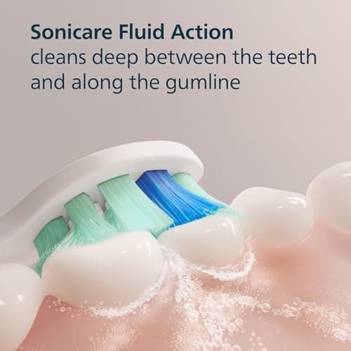 Philips Sonicare C2 Plaque Control - Genuine Replacement Electric Toothbrush Heads, White, 2 Pack, HX9022/77 — view 2