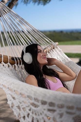 Sony WH-1000XM5 Premium Noise Canceling Headphones, Auto NC Optimizer, 30-Hour Battery, Alexa Voice Control, Silver — view 5