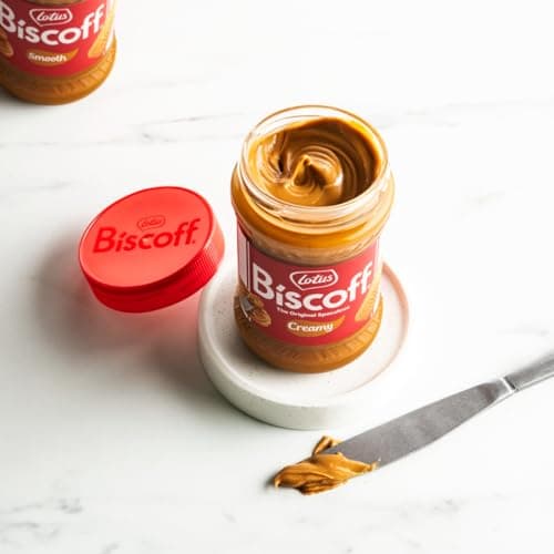 Lotus Biscoff Smooth Spread Jar, Caramelized Cookie Flavour, 400g, Vegan, Nut Free, No Added Colours or Flavours — view 5