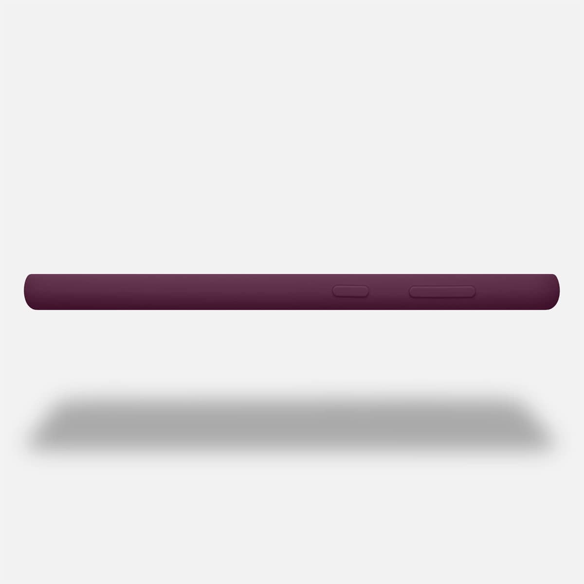 kwmobile Case for Samsung Galaxy S21 Plus Case - Soft Cover - Shockproof Silicone - Wireless Charging Bordeaux Violet — view 4