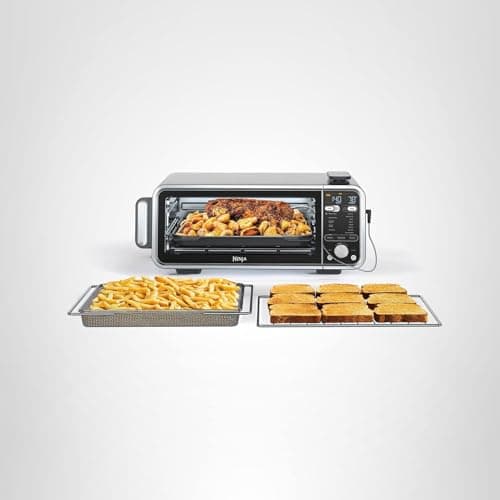 Ninja Foodi SP351 13 in 1 Air Fry Oven with Smart Thermometer, Silver — view 10