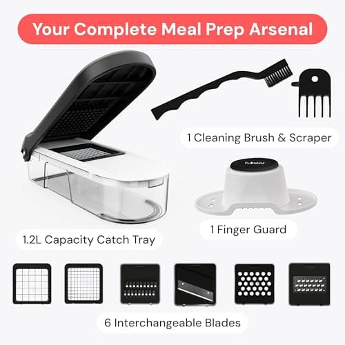 Fullstar Pro Core - Vegetable Chopper & Mandoline Slicer - 6 Blades — view 7