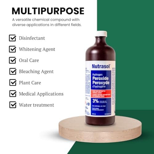 Hydrogen Peroxide 3% USP 2x473ml