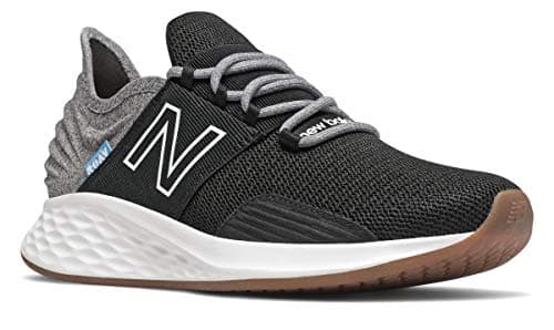 New Balance Women's Fresh Foam Roav Running Shoe,Black/Light Aluminum,8 — view 6