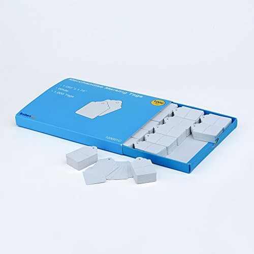 1000Pcs Price Tags Without String for Tagging Gun, 1.75" x 1.093" — view 7