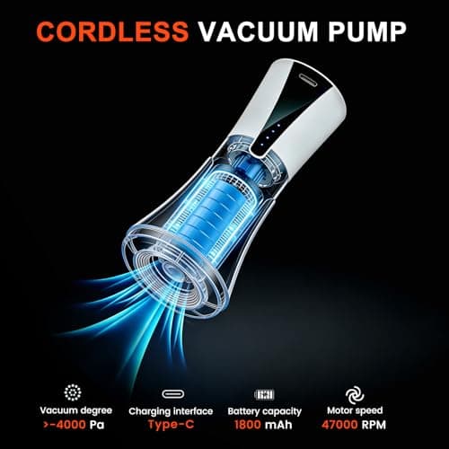 Travel Vacuum Bags with Rechargeable Air Pump,12 Pack Reusable Space Saver Bags – Compression Packing Bags for Suitcase, LuggageBlankets, Clothing,Comforters and Pillows — view 2