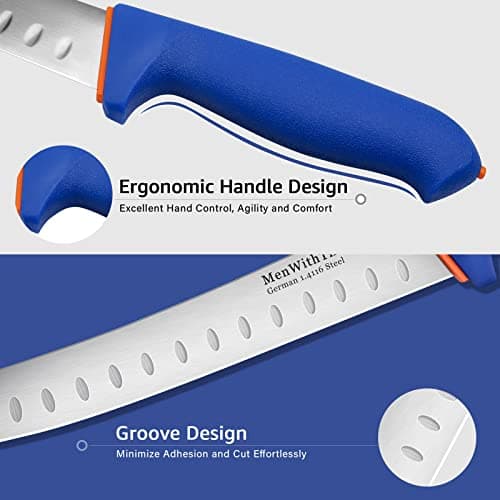 DRAGON RIOT Premium Boning Knife for Meat Cutting 6 Inch BBQ Brisket Meat Trimming Butcher Knife - Stainless Fish Fillet Turkey Carving Knife — view 3