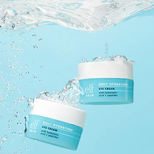e.l.f. SKIN Holy Hydration! Eye Cream, Rich Hydrating Eye Cream For Minimizing Dark Circles, Infused With Hyaluronic Acid, Vegan & Cruelty-free — view 3