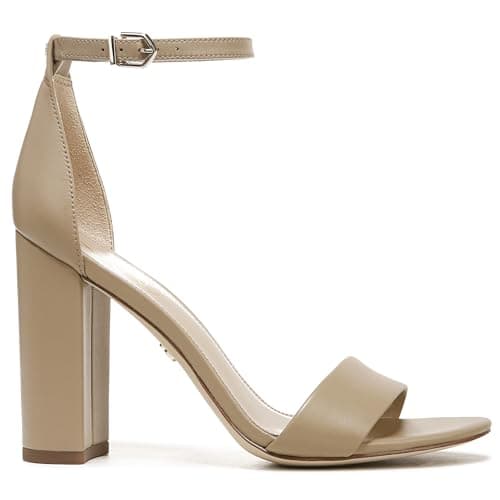Sam Edelman Yaro Ankle Strap Sandal Heel Classic Nude Leather 11.5 M — view 5