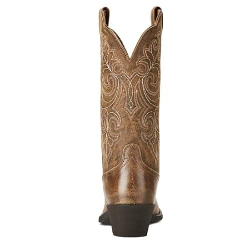 Ariat 100216206C Womens Round Up Square Toe Vintg Bombr 200 - Brown 6C — view 2