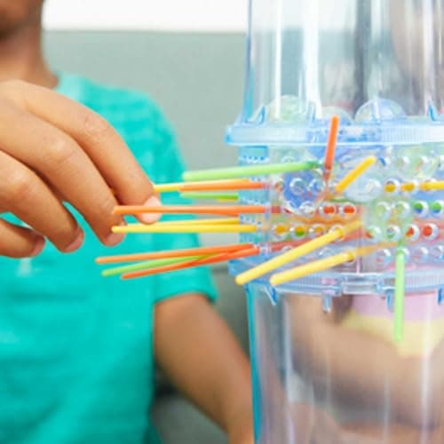 Mattel KerPlunk Kids Game, Easy-to-Learn Family Game for 2 to 4 Players, Don't Let The Marbles Fall — view 4
